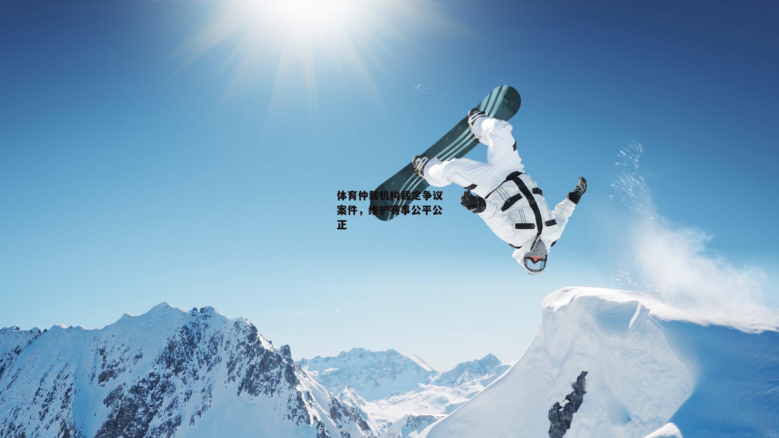 体育仲裁机构裁定争议案件,维护赛事公平公正